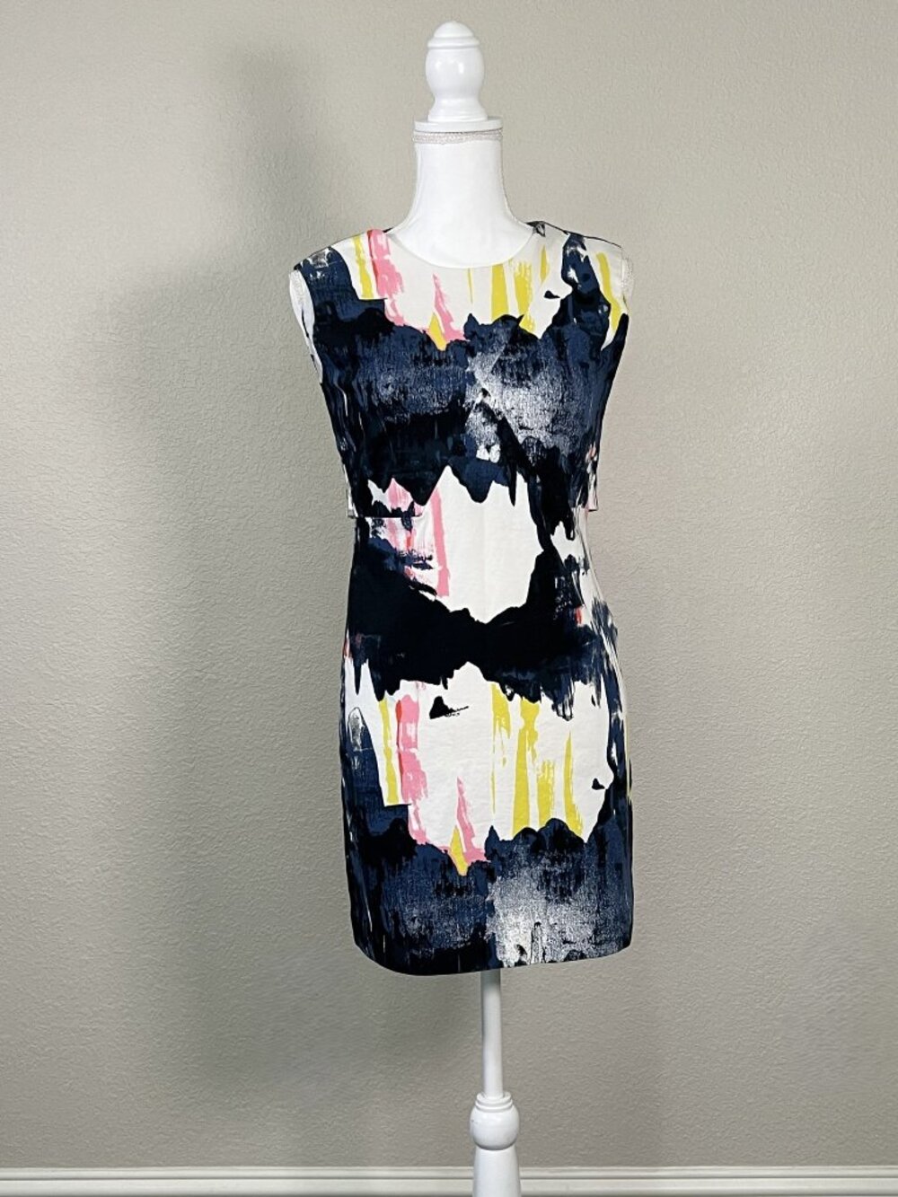 Kate Spade Saturday Atmosphere Print Splatter Paint Short Dress Size 2